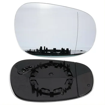 1 Adet Araba Sol Asferik ısıtmalı Kanat Ayna Cam w / destek Plakası BMW için fit E90 E92 51167252893 51167252894 Geri Lens