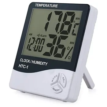 Büyük Ekran Ev Termometre Higrometre Kapalı Elektronik Termometre Termometro Ambiente Para Hogar