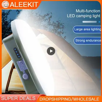 1/2/3 ADET Yeni 15600maH 80W şarj edilebilir LED kamp güçlü ışık mıknatıs Zoom taşınabilir Meşale çadır ışığı Çalışma Bakım