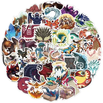 10/50 Adet Canavar Avcısı Anime Çıkartmalar Sevimli Sticker Dıy Günlüğü Planlayıcısı dekorasyon çıkartması Scrapbooking Kırtasiye Çocuk Oyuncakları