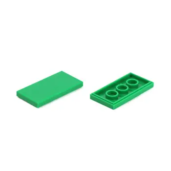 1000 Adet Gökkuşağı Tuğla Fayans Blokları 2x4 Oluk DIY Enlighten MOC Plastik Bina Oyuncaklar Çocuklar İçin 87079 Düz Fayans Parçaları
