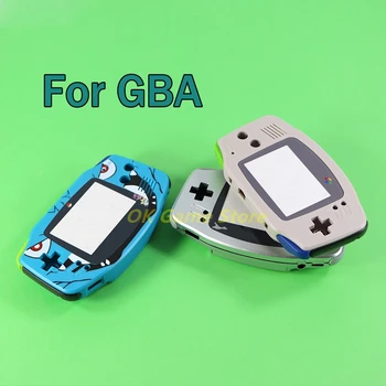 15 takım Game Boy Advance GBA Special Edition DIY Tam set özel konut shell kapak kılıf w/ iletken lastik pedi düğmeler