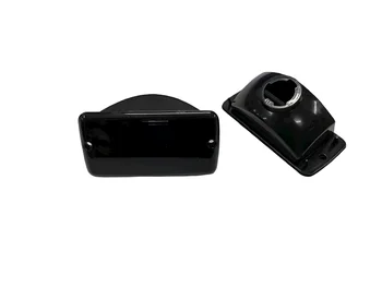 2 ADET Ön Köşe Dönüş Sinyali park lambası Konut Siyah Lens Jeep Wrangler TJ 97-06 için