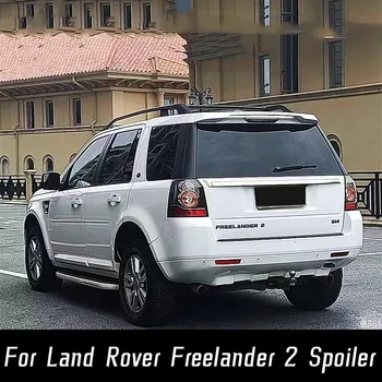 2007 08 09 10 11 12 13 14 15 Land Rover Freelander 2 Arka Bagaj Kapağı Çatı Spoiler Kanat ABS Siyah Karbon Araba Tuning Aksesuar