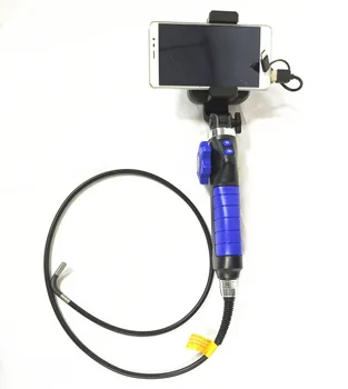 2MP 1080P 3.9 MM 180 Derece İki Yönlü Eklemli Direksiyon Endüstriyel Endoskop Android CMOS Borescope Otoskop Kamera Mikroskop