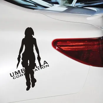 Aliauto Araba aksesuarları Umbrella Corporation Alice Araba Tüm vücut Sticker Ve Çıkartması VW skoda Golf Polo Ford Fiesta Odak
