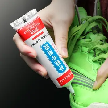 Ayakkabı Tutkal Süper Hızlı Kuruyan Şeffaf Onarım Sneakers Reçine Güçlü yapıştırıcı Tutkal Tuval Deri Spor Botları