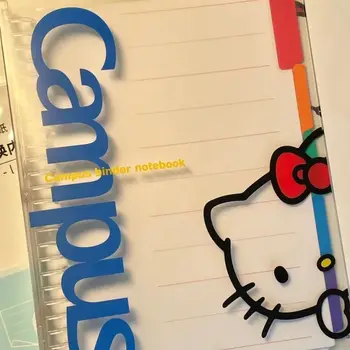 B5 Sanrio Hello Kitty ciltli defter Sevimli Karikatür Kapak su geçirmez defter Günlüğü Planlayıcısı Ofis Okul Malzemeleri