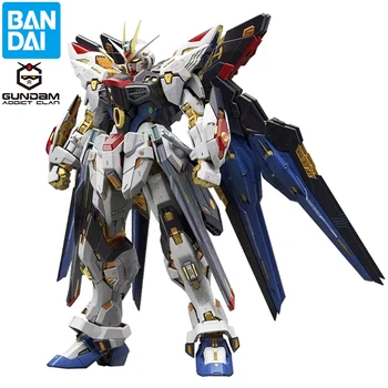 Bandai Hakiki Gundam Strike Özgürlük model seti MGEX 1/100 ZGMF-X20A Ana Sınıf Aşırı Montaj Anime aksiyon figürü oyuncakları