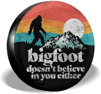cozıpınk Bigfoot Rv Yedek lastik kılıfı RV Trailer Camper için Tekerlek Koruyucuları Hava Koşullarına Dayanıklı Evrensel Römork Rv SUV Kamyon Kampı