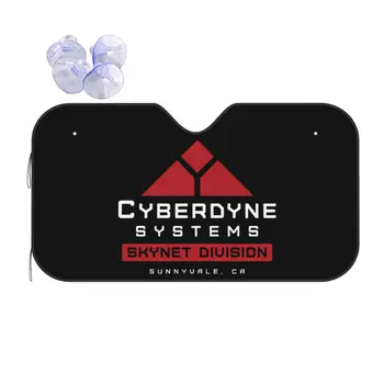 Cyberdyne Sistemleri Skynet Güneşlik Ön Cam Terminator Araba Ön Pencere Siperliği Araba Pencere Cam Kapak Güneş Gölge Koruyun