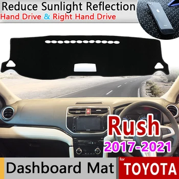 Dashboard Kapak Mat Halı Pedi Toyota Rush Daihatsu Terios F800 Perodua Aruz 2017~2023 Güneşlik Yastık araba siperliği Aksesuar