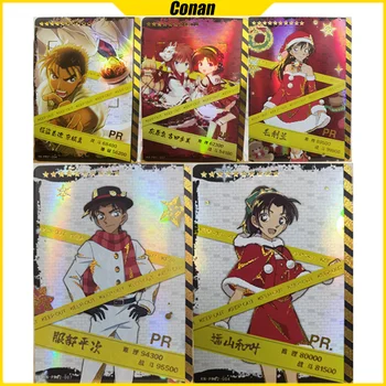 Dedektif Conan Anime Karakter PR Kartları Çocuk Phantom Hırsız Ayumi Haibara Aı Oyunları Koleksiyonu Oyun Kartları Çocuklar için Hediye