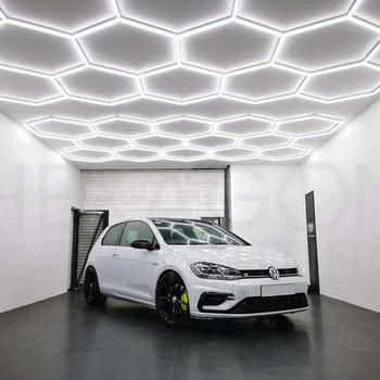 Deforme Olabilen Garaj LED Altıgen Aydınlatma