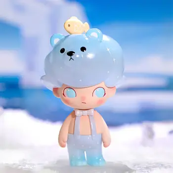 Dimoo Akvaryum Serisi Kör Kutu Orijinal Popmart Kawaii Aksiyon Anime Figürleri Sevimli Koleksiyon Model Oyuncaklar Caja Çantası Doğum Günü Hediyeleri