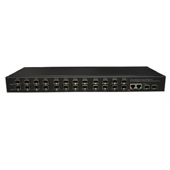 Endüstriyel 24 port POE Ethernet SFP Ağ Anahtarı
