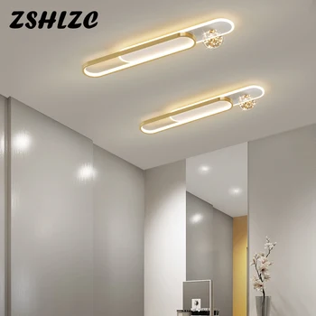 Ev ışıkları LED tavan ışıkları oturma odası yatak odası mutfak koridor Koridor sundurma tavan lambaları kapalı dekor avize cilası