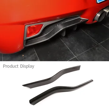 Ferrari 458 için 11-16 Otomatik Arka Tampon Splitter Dudak Difüzör Spoiler Kapak Trim Dış Heykel Karbon Fiber Araba Aksesuarları
