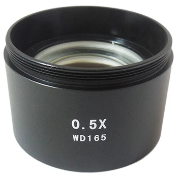 GTBL Wd165 0.5 X Stereo Mikroskop Yardımcı Objektif Lens Barlow Lens ile 1-7 / 8 İnç (M48Mm)montaj Dişi