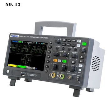 Hantek DSO2C10 DSO2C15 DSO2D10 DSO2D15 Dijital Osiloskop Çift Kanallı Ekonomik 100 MHz/150 MHz Osciloscopio multimetre test cihazı