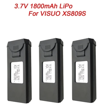 Için VISUO Orijinal 3.7 V 1800mAh 30C Lipo Pil için XS809 XS809W XS809HW xs809s Pil Sıcak Satış 3.7 v Lityum pil