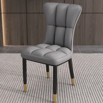 İskandinav Salonlar Sandalyeler Oturma Odası Tembel Lüks Bireysel Yemek Odası Sandalyeleri Modern Ofis Şezlong Pliante Ev Mobilyaları MQ50KT