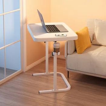 Kaldırma Kanepe Yan Masa Başucu Basit Küçük Masa Oturma Odası Balkon Mobil Ofis dizüstü bilgisayar masası Katlanabilir