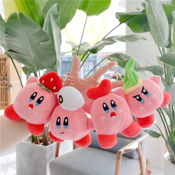 Kirby-Çilek Yıldız Kolye Bebek, Peluş Oyuncak, Aşk Bebek, Çanta, Sevimli Kız Hediye