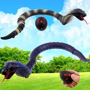 Kızılötesi alıcı ile Cadılar Bayramı için gerçekçi RC yılan oyuncak-nihai korkutmak