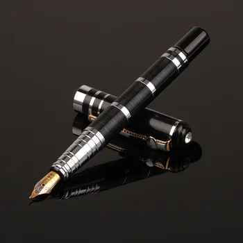 Lüks Metal dolma kalem Roller kalem Ofis Okul Kırtasiye Hazretleri dolma kalem s 0.5 mm 1.0 mm özel logo Adı Hediye