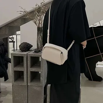 Maxduttı Ins Blogger Hakiki Deri Fransız Moda Çanta Kadın Ortaçağ Tarzı Retro Tasarım Basit moda çanta Messenger
