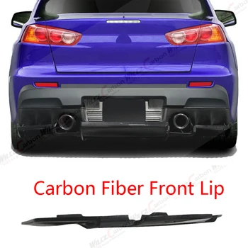 Mitsubishi için EVO10 2008-2015 Yıl Karbon Fiber Arka Dudak Araba Bodykit Modifikasyonu