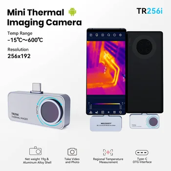 MİLESEEY Termal Kamera TR160i TR256i 256x192 Termal Görüntüleme android kamera cep telefonu Paneli PCB Devre Onarım Aracı
