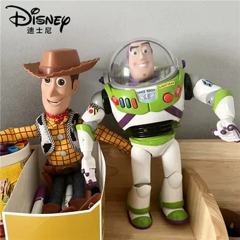 Orijinal Disney Oyuncak Hikayesi Buzz Lightyear Woody Alien Ejderha Aksiyon Figürleri Montaj model seti Anime Figürleri Çocuk Hediye için