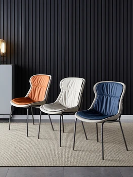 Oturma Odası Sandalyeleri Yemek Sandalyesi İskandinav Lüks Koltuk Mobilya Şezlong Vanity Sandalye Modern Boş Sandalye tasarım sandalye