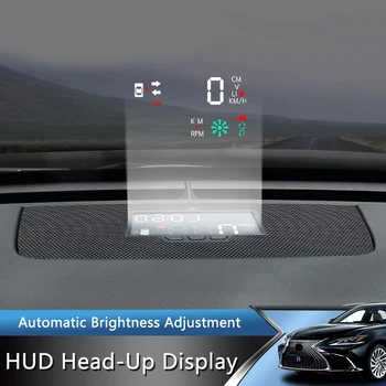 QHCP Head Up Ekran Dijital HUD Hızlı Güvenli Sürücü Gizli HD projeksiyon perdesi Lexus UX260H 200 2019 Oto İç Aksesuarları