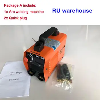 Ru Teslimat 220V Kompakt Mini Mma Kaynakçı İnvertör ARC kaynak makinesi Sopa Kaynakçı