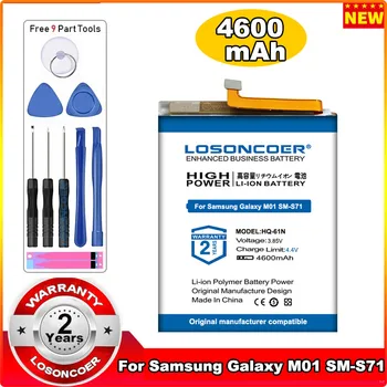 Samsung Galaxy M01 SM-M015F pil için LOSONCOER pil 4600mAh HQ-61N