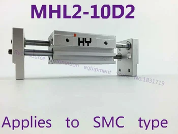 SMC tipi MHL2-10D2 geniş tip gaz pençesi / pnömatik parmak paralel açma ve kapama, MHL2 10D2 açma ve kapama genişliği 96-156