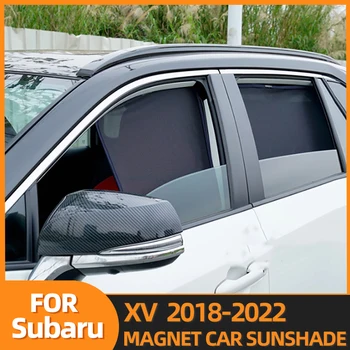 Subaru XV için GT 2018-2022 Manyetik araba güneşliği Kalkan Ön Cam Perde Pencere Uv Koruma Güneş Gölge Siperliği Güneşlikler
