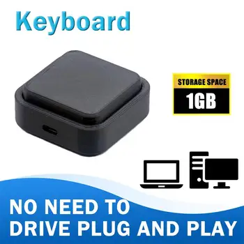 Tek Tıklama Özel Klavye + 1 GB Bellek USB Arayüzü Klavyeler Oyun PC R9Q1