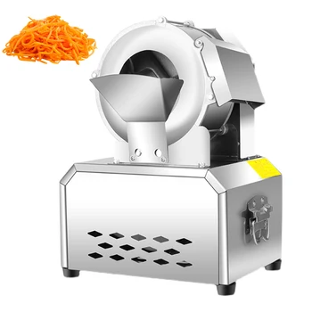 Ticari Elektrikli Patates Havuç Dilimleme Sebze Gıda Parçalama makinesi Patates Turp Dilimleme