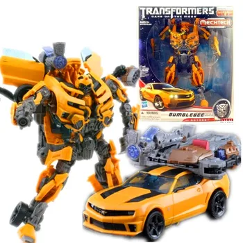 Transformers Deformasyon Oyuncak Lideri Bumblebee ABD Versiyonu Araba Robot Modeli Aksiyon Figürleri Oyuncaklar Erkek Çocuklar için Toplamak Hediyeler