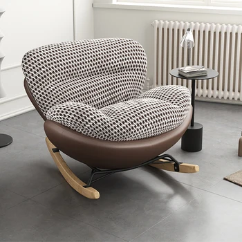 Yatak odası Modern Sandalyeler Deri Minimalist Çin İskandinav Şezlong Yaratıcı Gelişmiş Muebles Para El Hogar Oturma Odası Mobilya