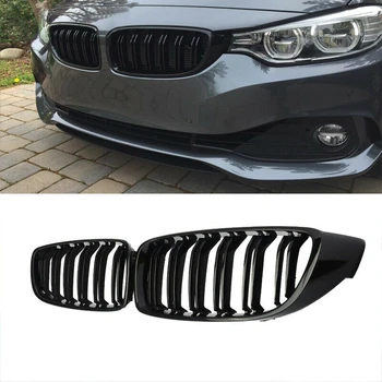 Yükseltme BMW 4 Serisi İçin F32 F33 F36 F80 F82 2012-2018 araç ön ızgarası Hood tampon ızgarası Oto Aksesuarları Dış Parçaları